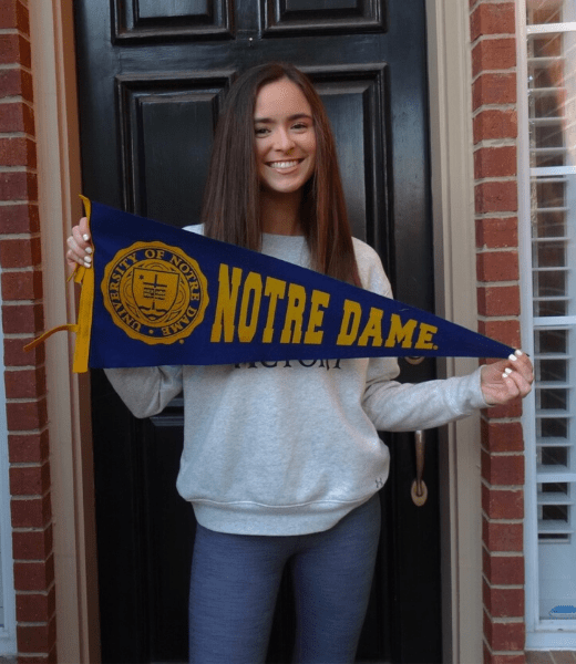 notre dame college acceptance