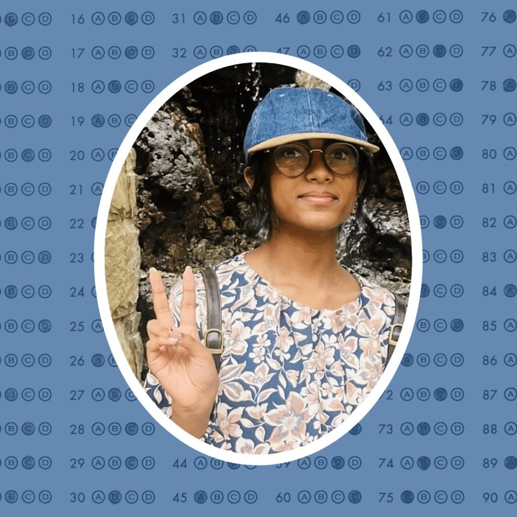 shivani g perfect score