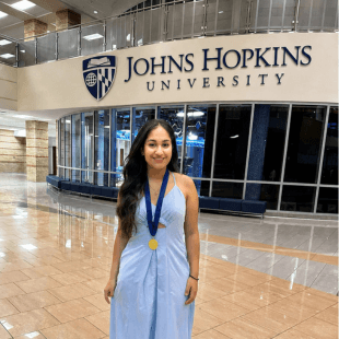 Shivali M. - Class of  2026Johns Hopkins University