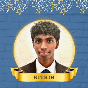Nithin R. - Class of 2026PSAT/NMSQT® Test